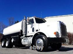 Peterbilt 378 Tandem Axle Tanker Tank Oil Fuel Pumper Delivery Transport Truck