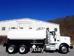 Peterbilt 378 Tandem Axle Tanker Tank Oil Fuel Pumper Delivery Transport Truck