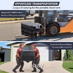 Portable Diesel Tank 48 Gal Oil Fuel Tank with 12V Electric Transfer Pump Portable Diesel Tank 48 Gal Oil Fuel Tank with 12V Electric Transfer Pump