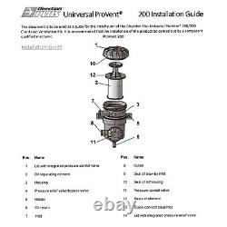 Provent 200 Universal Oil Separator with Bracket 4WD Diesel Breather Catch Can