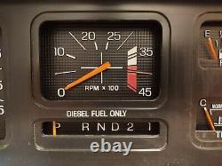 REBUILT 80-86 Diesel Tachometer Gauge Cluster withAuto F150 F250 F350 Bronco