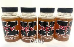 REVX Engine Oil Treatment (4) 4 oz For Powerstroke Cummins Duramax Diesel & Gas