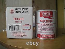 Red Kote Fuel Tank Liner Coat Sealer gas oil diesel (1) Gallon Motorcycles patch