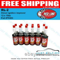 Redline Oil RL-2 Diesel Ignition Improver 12 x 15oz #70303 CASE/12