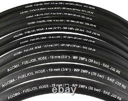 Reinforced Rubber Hose for Brake Fluid/Fuel Hose/Oil Pipe/Petrol/Diesel/Car/Boat