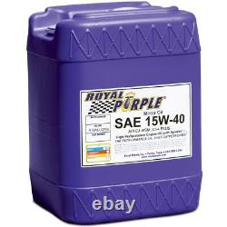 Royal Purple Duralec Super 15W-40 Synthetic Motor Oil for Diesel Engine 5 Gallon