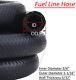 Rubber Fuel Line Automotive Oil Diesel Push On Hose Braided Replace 12AN(3/4ID)