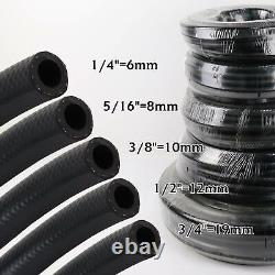 Rubber Fuel Line Hose By Feet Small Engine Diesel Oil Gas Pipe Replacement Black