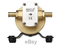 SEAFLO 12V 3.2GPM Gear Pump for Oil/Water/Fuel/Diesel Transfer