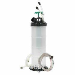 Sealey TP204 Vacuum Fuel & Fluid Extractor 8ltr Petrol Diesel Oil Water