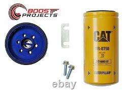 Sinister Diesel CAT Fuel Filter Adaptor for 01-15 Chevy GMC Duramax SD-CAT-DMAX