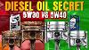 The Truth About 5w30 Vs 5w40 Diesel Oil Real Engine Test
