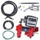 U24013 Red Fuel Transfer Pump 20GPM 12V for Gasoline Diesel Oil Meter w G2U