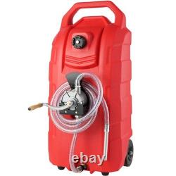 Uimoso 16 Gallon Fuel Caddy Portable Gas Storage Tank 7.8 L/min with Manual Pump