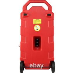 Uimoso 16 Gallon Fuel Caddy Portable Gas Storage Tank 7.8 L/min with Manual Pump