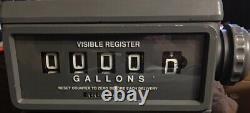 VEEDER-ROOT VISIBLE REGISTER 7887 Fuel Oil Gas Bio Diesel Ethanol Liters Rebuilt