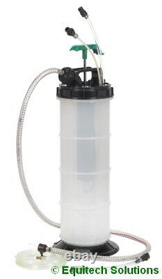 Vacuum Fuel & Fluid Extractor 8 Litre Petrol Diesel Oil Water Sealey TP204